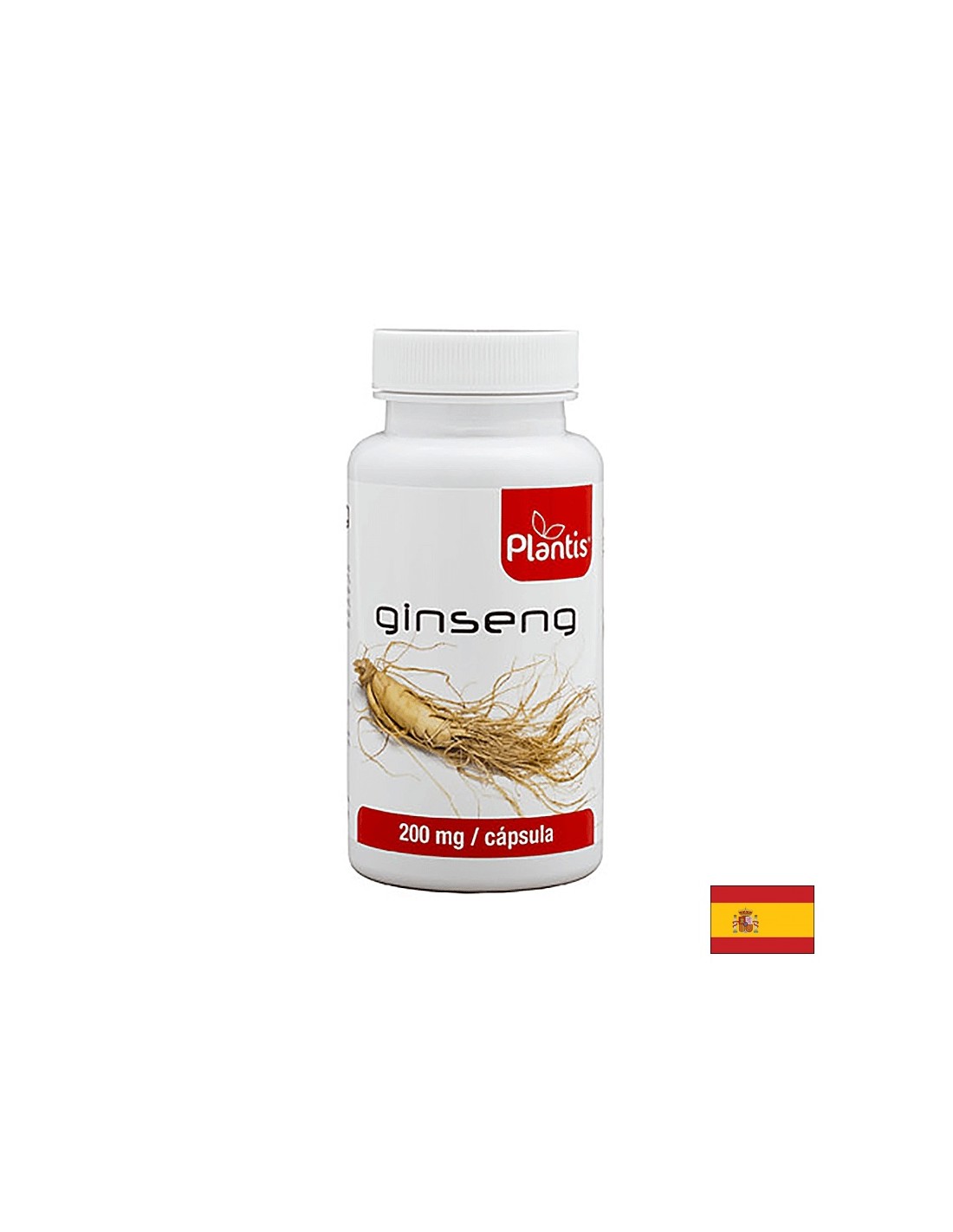 Immunité et énergie - Ginseng asiatique Plantis®, 200 mg x 60 capsules