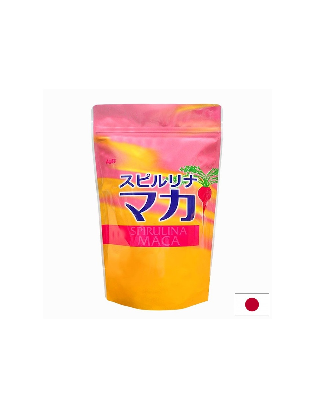 Spiruline japonaise + maca - soutient l'endurance et l'équilibre hormonal, 1000 tablettes