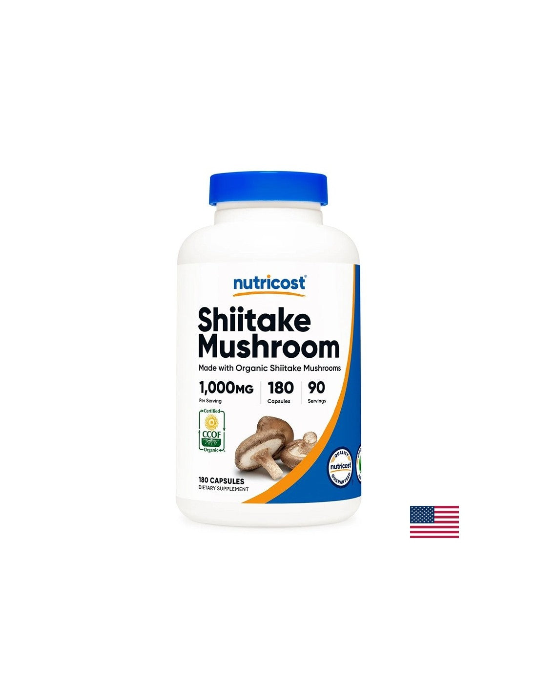Immunité - Shiitake (organique), 180 capsules