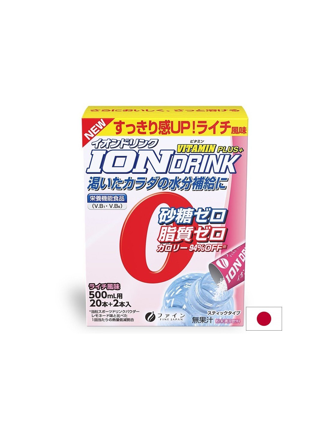 Boisson ionique avec des vitamines, 22 sachets