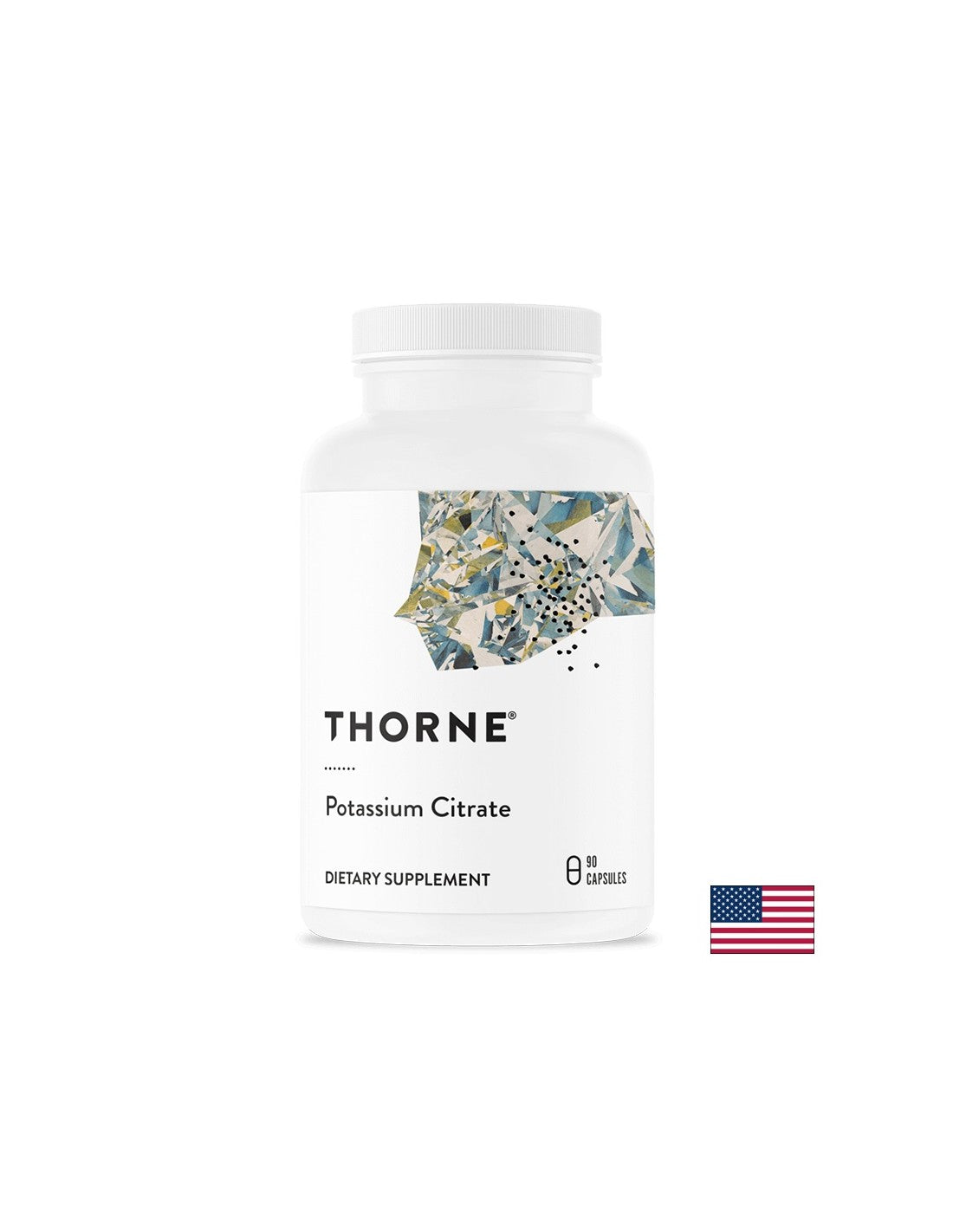 Fonction cardiovasculaire et musculaire - Potassium (citrate), 99 mg x 90 capsules