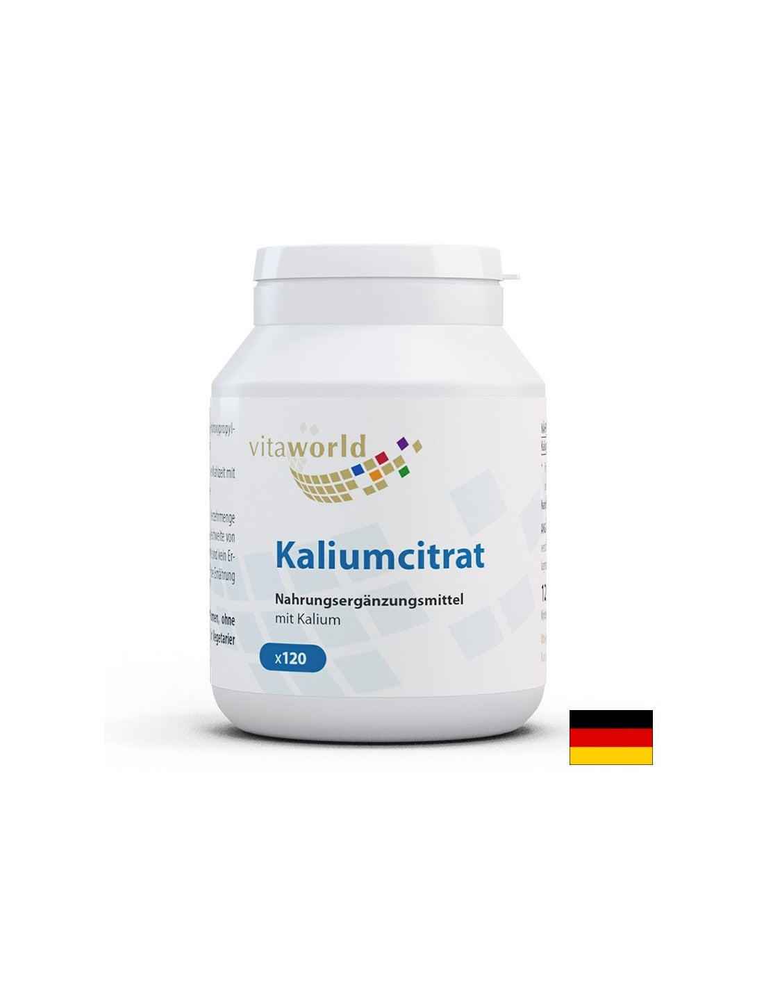 Potassium (citrate) - Pour l'équilibre électrolytique, 120 capsules