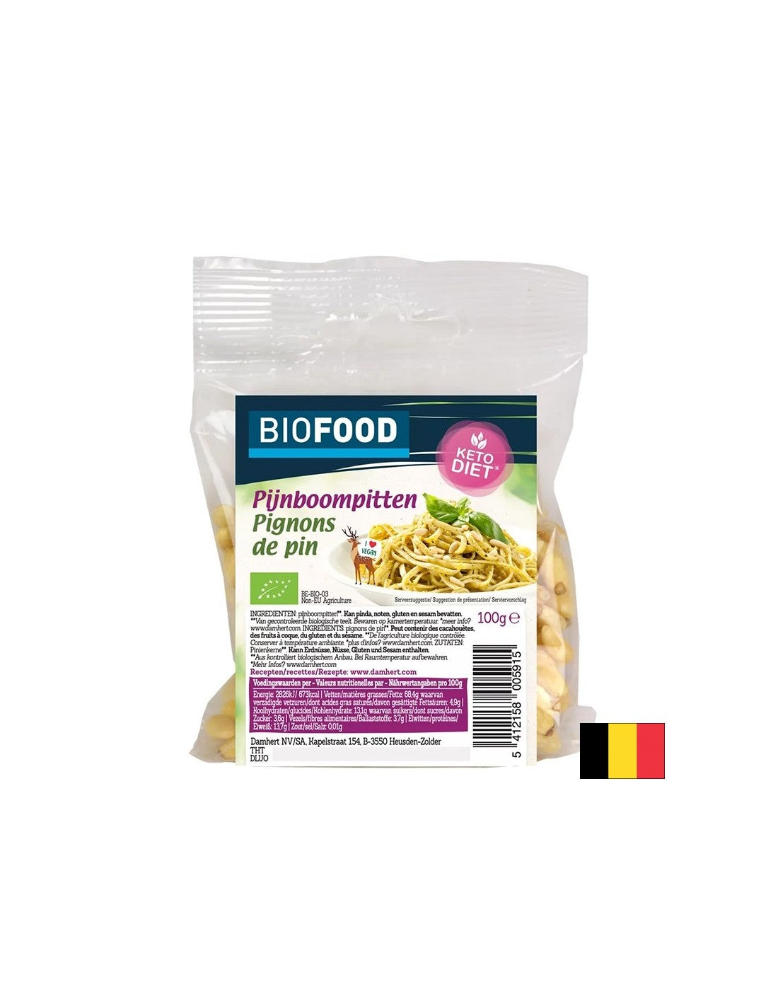 Pin pins, organique, 100 g