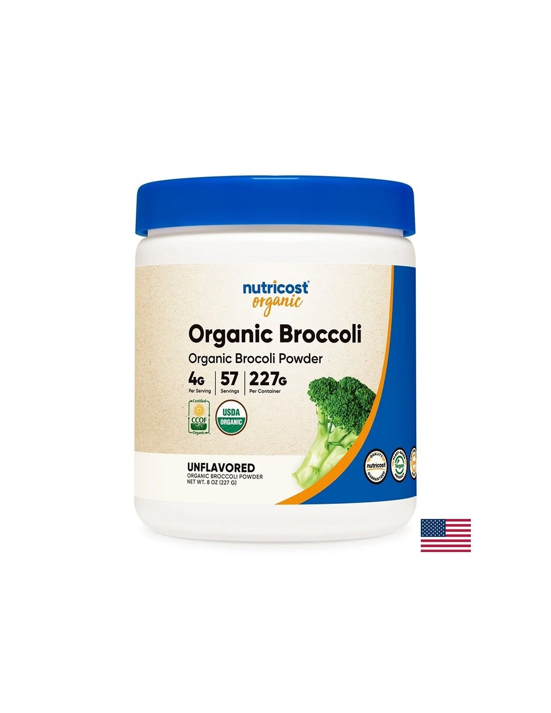 Équilibre hormonal - Extrait de brocoli organique, 227 g de poudre
