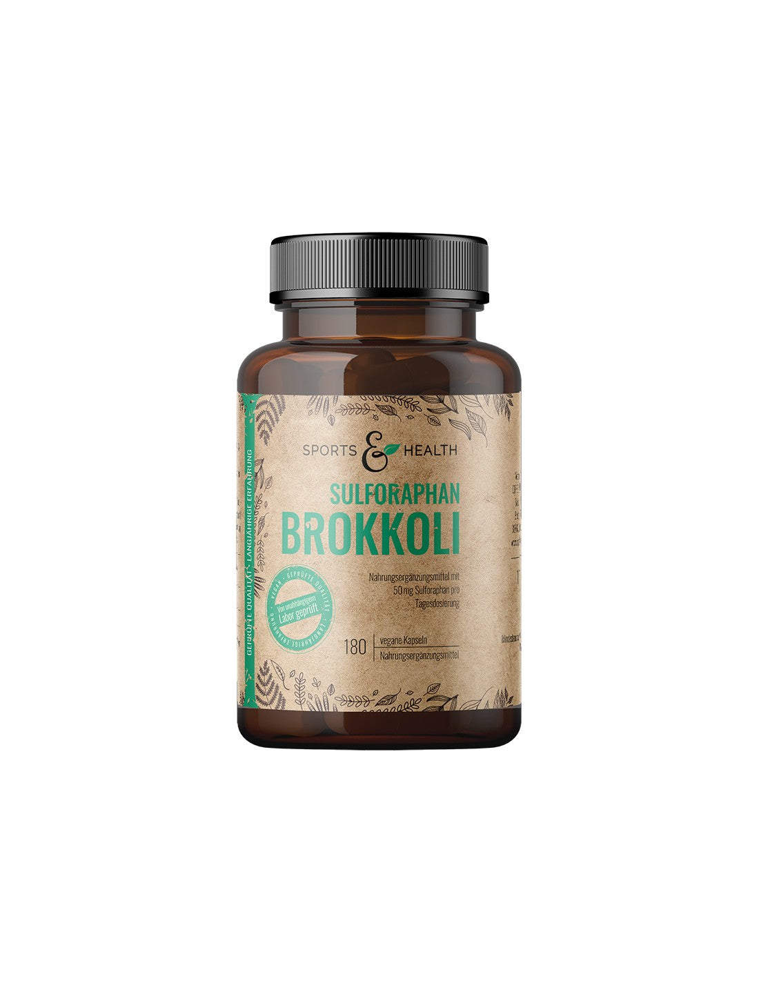 Hormonal Balance - Sulforaphane (Broccoli Extract) 50mg, 180 Capsules Sports & Health Solutions - Nutra Best Europe