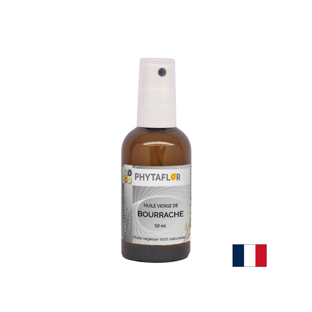 Déséquilibre hormonal, peau enflammée et arthrite - huile de borage, pulvérisation, 50 ml
