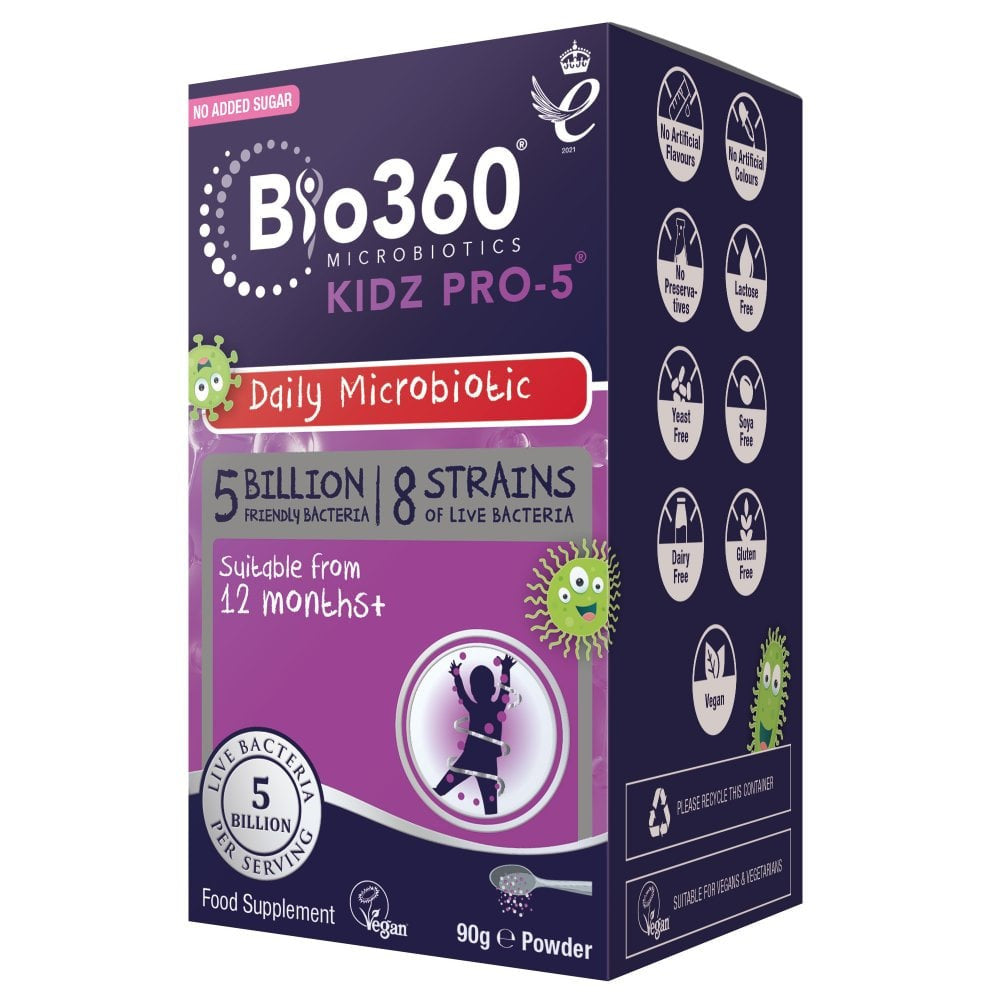 Complexe probiotique pour les enfants en poudre (Kidz pro-5) 90 g naturesaid