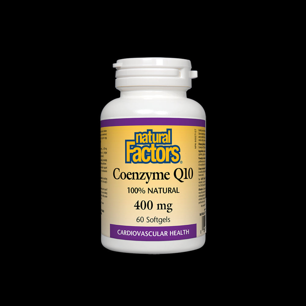 COQ10 400 mg - 60 capsules de gel