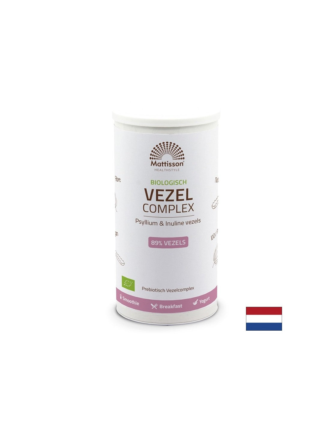 Complexe de fibres organiques (enveloppe + inuline), 275 g de poudre