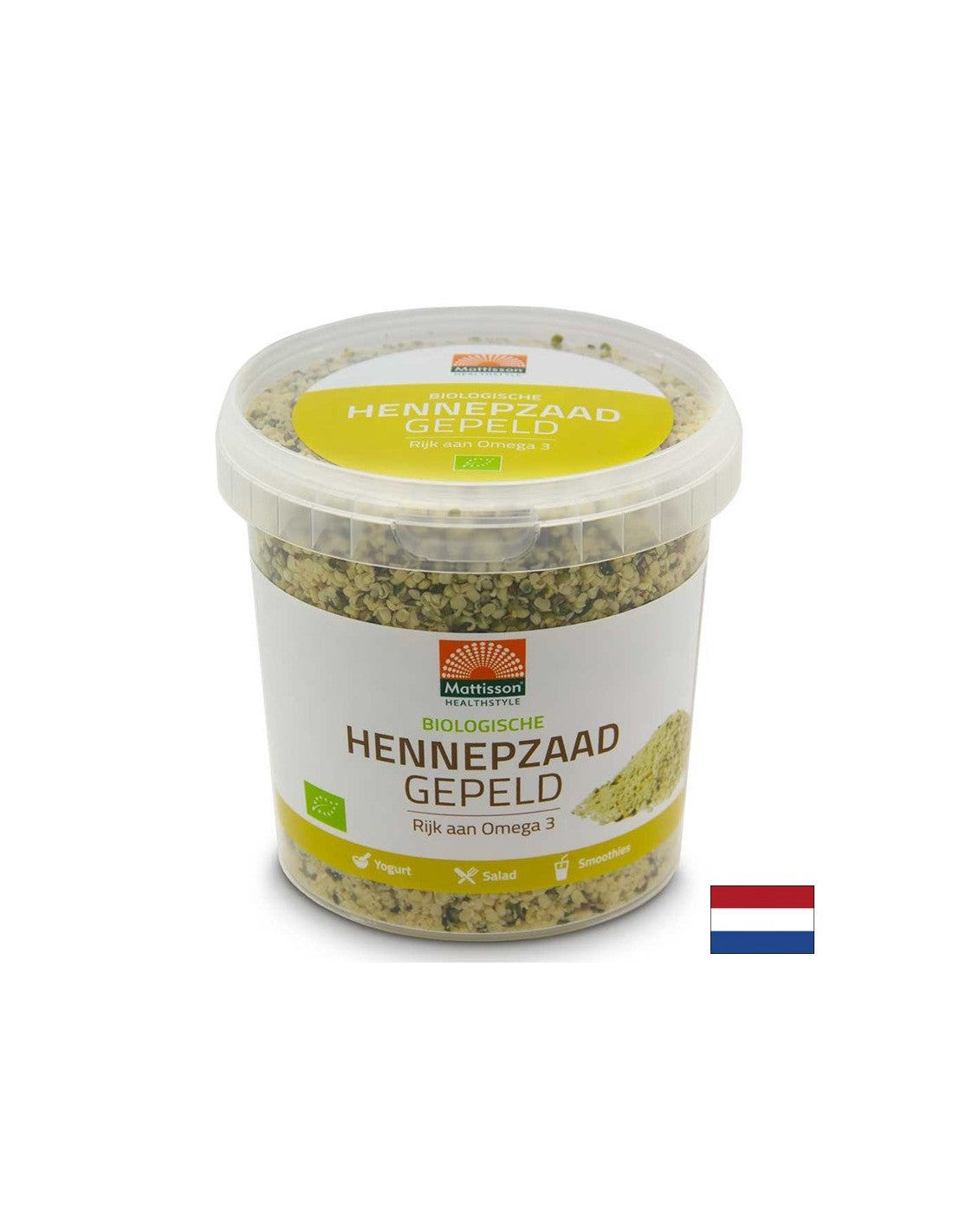 Graines de chanvre pelées bio, 500 g