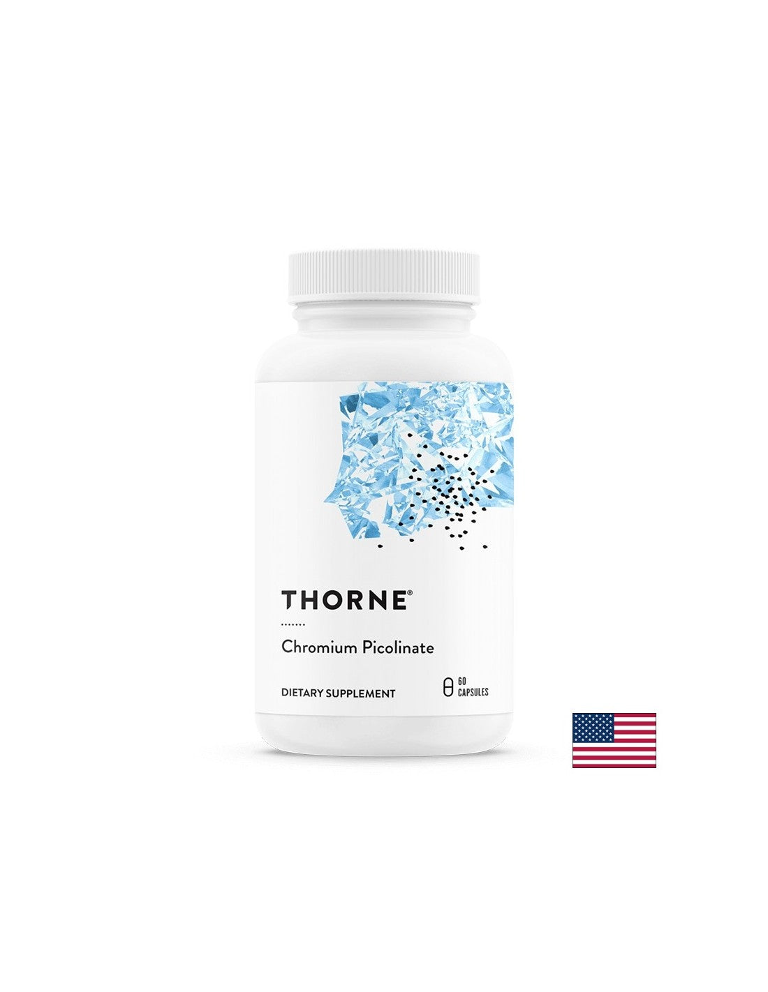Contrôle de la glycémie - chrome (picolinate), 500 µg x 60 capsules