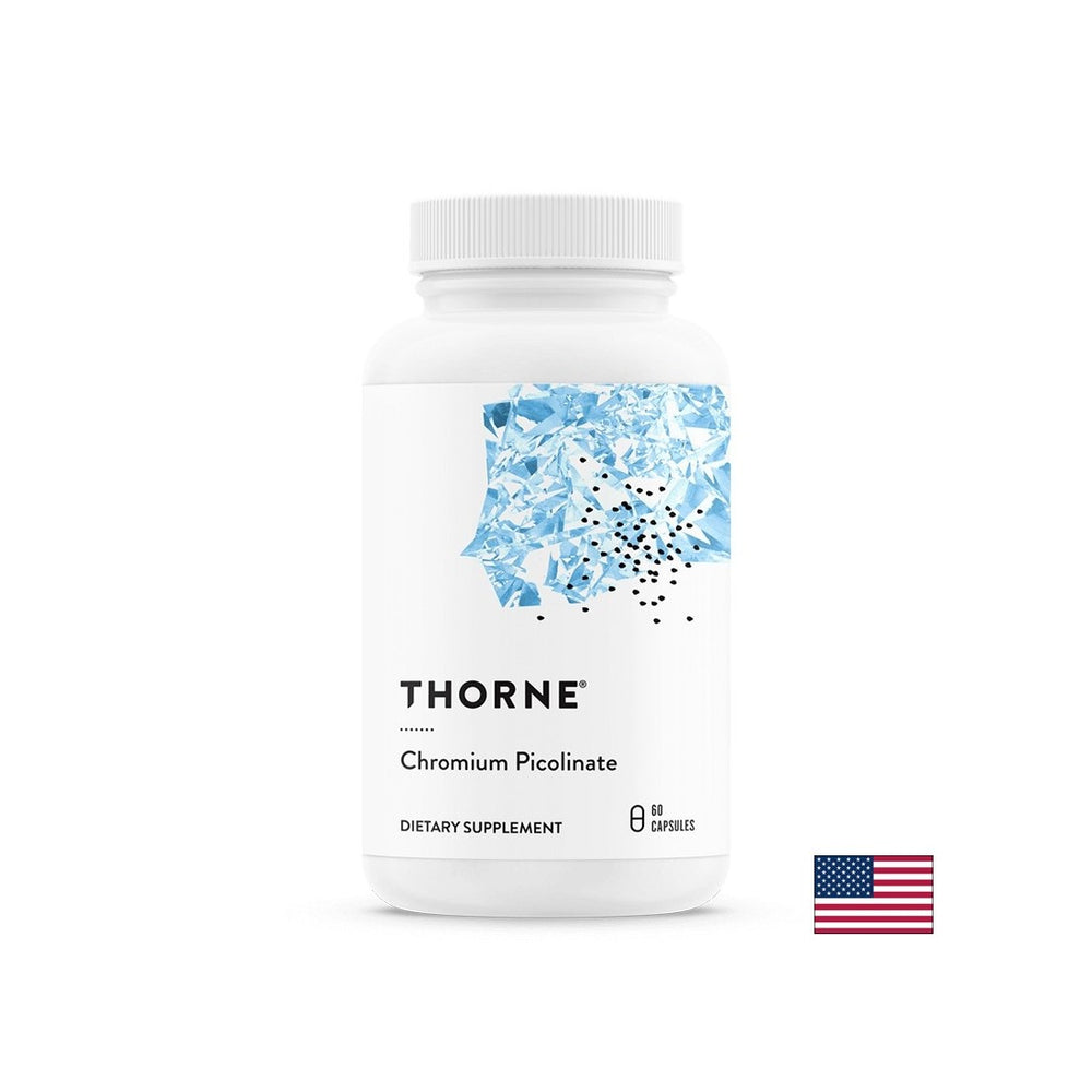 Contrôle de la glycémie - chrome (picolinate), 500 µg x 60 capsules