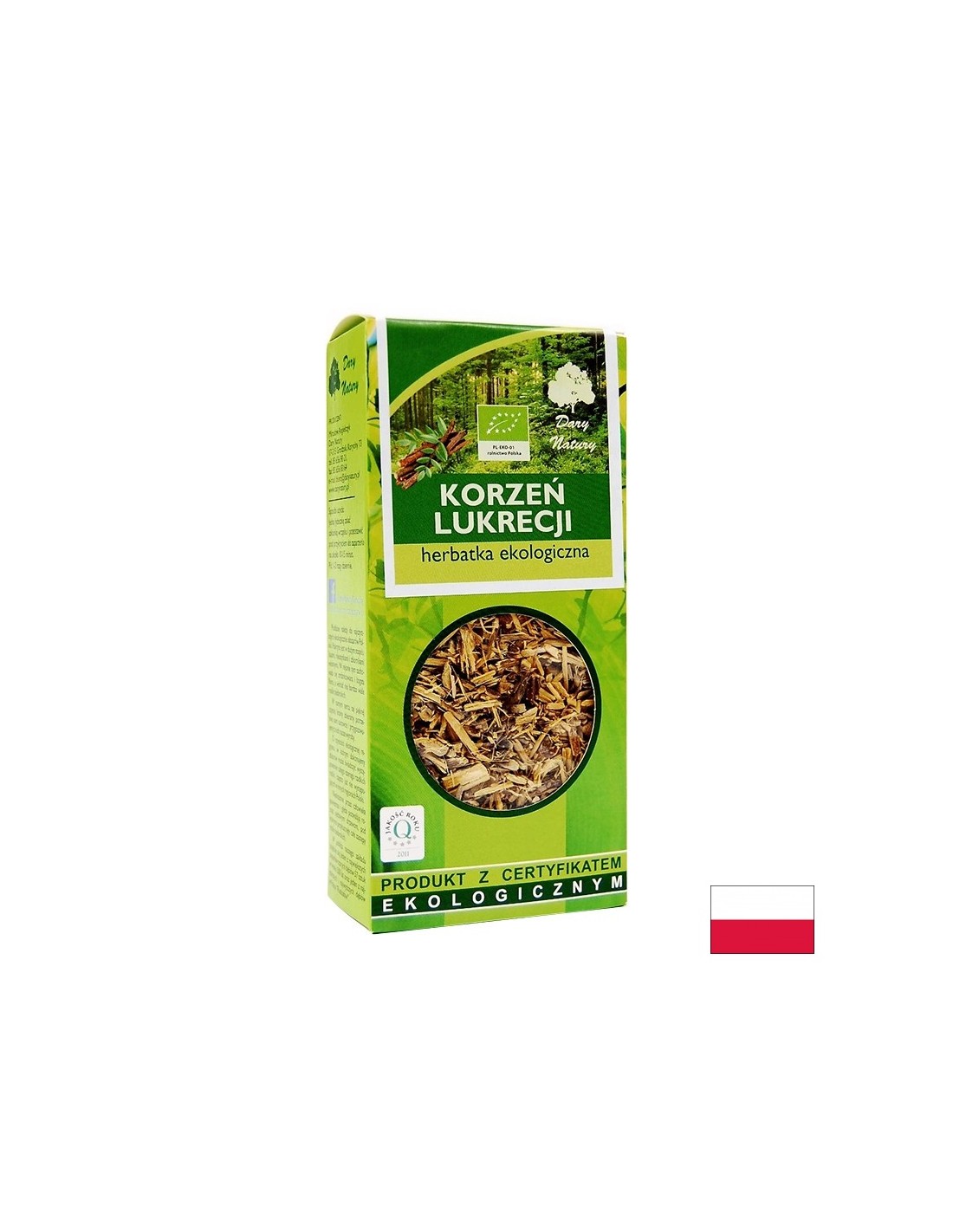 Racine de réglisse biologique, 50 g <tc>Dary Natury</tc>,