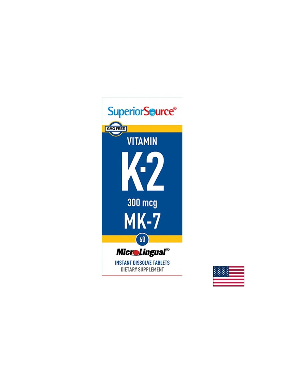 Offs et système cardiovasculaire - Vitamine K2 (MK-7), 300 µg x 60 comprimés sublinguaux