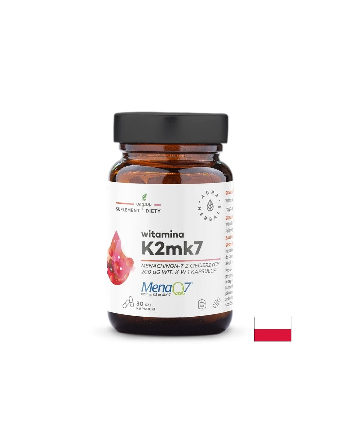 Os et articulations - Vitamine K2 (MK-7), 200 µg x 30 capsules