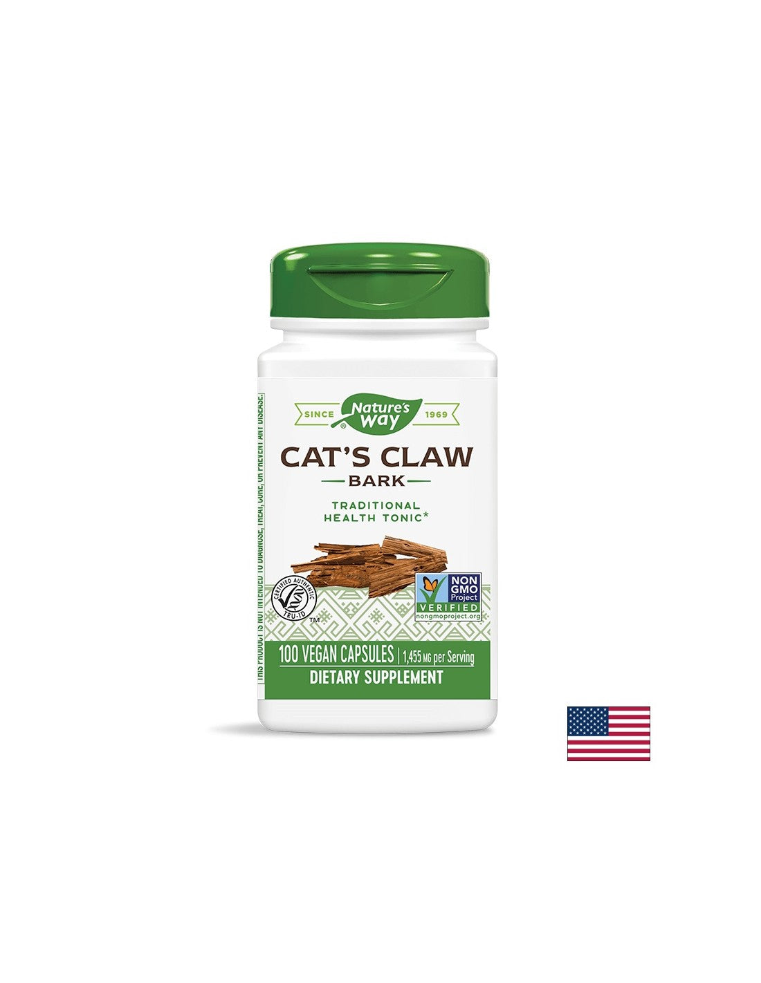 Cat's Claw Bark 485 mg - 100 capsules