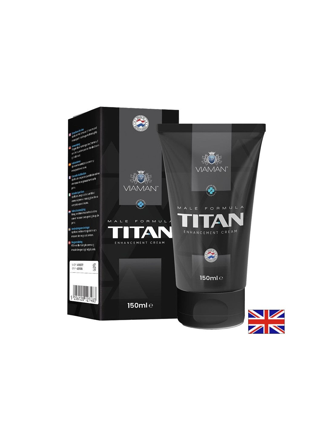 Crème d'érection Viaman ™, 150 ml