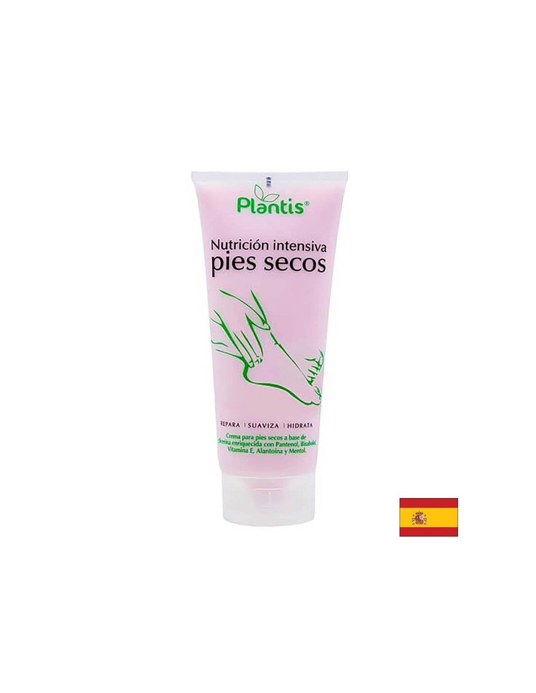 Pour les talons secs et fissurés (soins intensifs) - Crème hydratante - Nutricion Intensiva Pies Ecos Plantis - 200 ml
