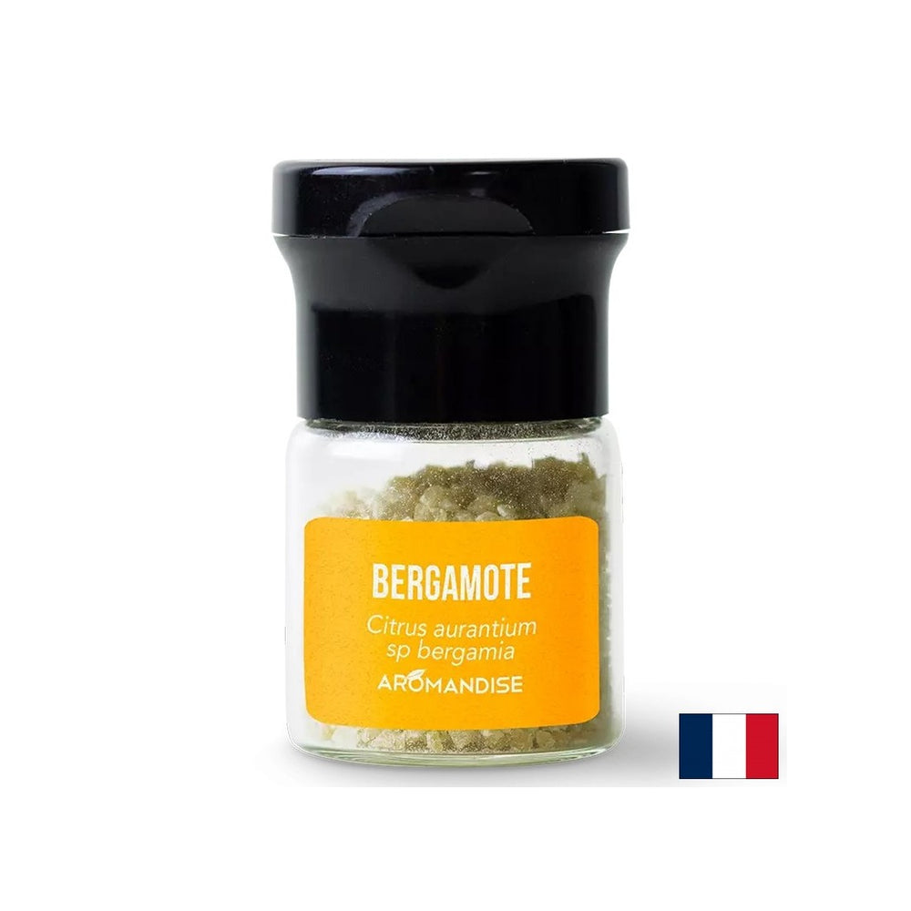 Crystals d'huile essentielle de bergamote (culinaire) - pour les plats aromatisés, sauces, boissons, 10 g