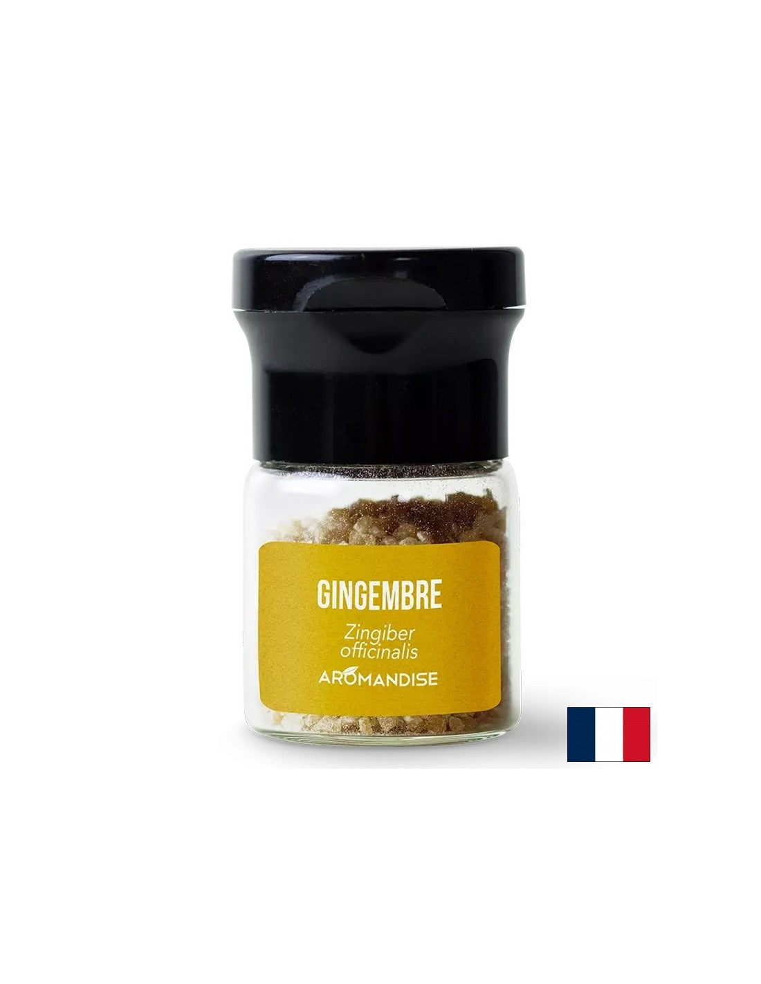 Crystals d'huile essentielle au gingembre (culinaire) - Pour les plats aromatisés, sauces, boissons, 10 g