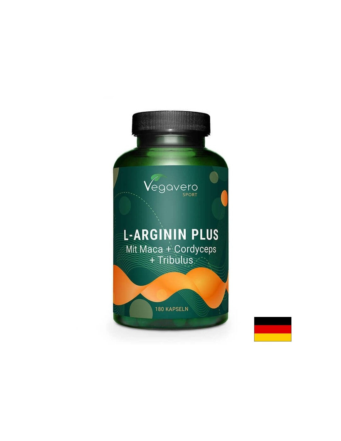 L-Arginine Plus Maca, Cordyceps et Tribulus - L-Arginine Plus (avec Maca, Cordyceps, Tribulus), 270 gélules <tc>Vegavero</tc>