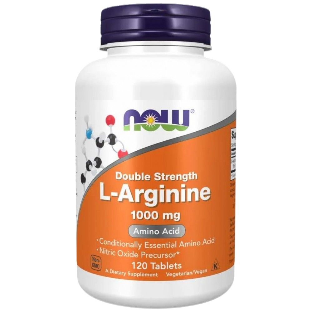 L-arginine 1000 mg/double résistance - 120 comprimés