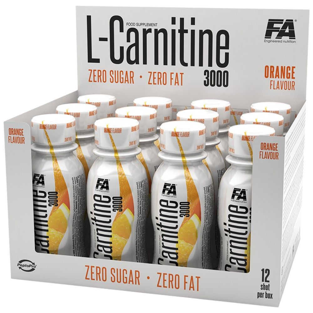 Tir en L-carnitine 3000 - 12 x 100 ml