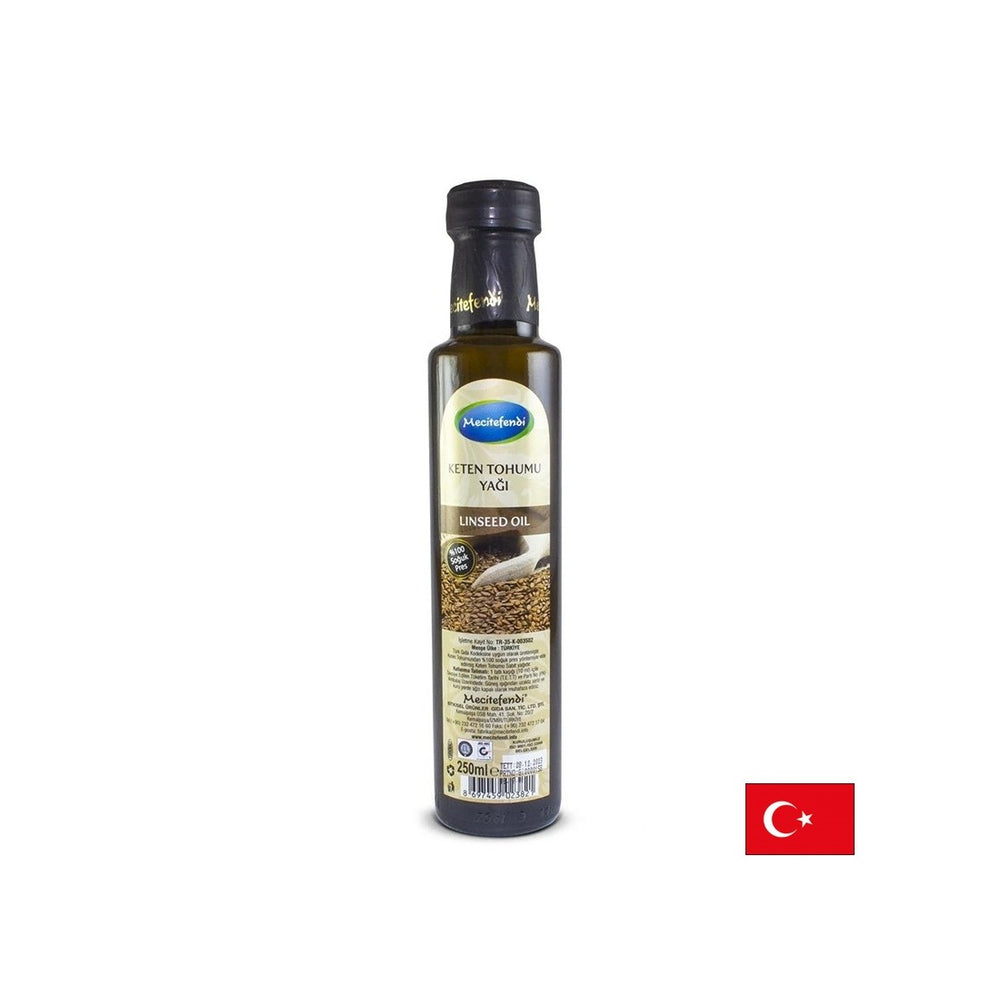 Huile de lin (oméga-3-6-9) 250 ml, 25 doses