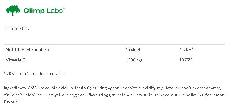 Lévit C 1500 20 comprimés effervescents