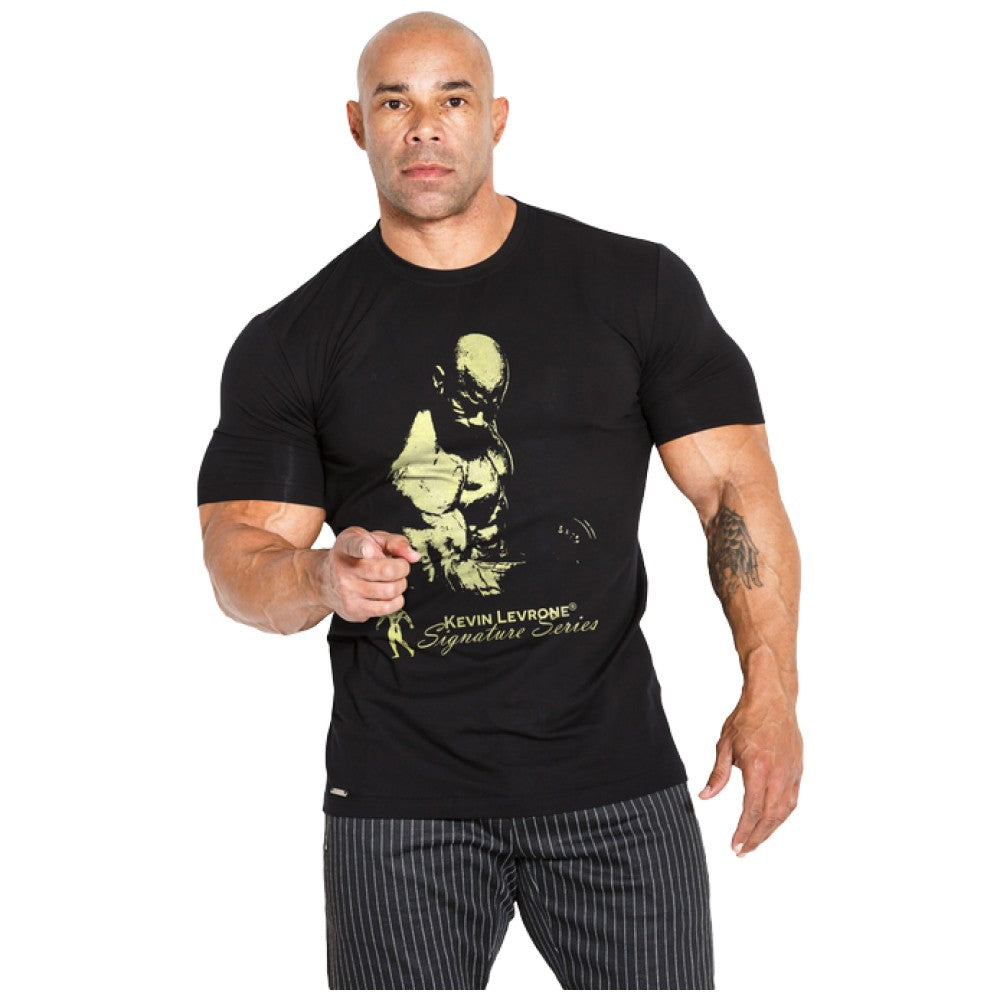 T-shirt masculin avec manches courtes/t-shirt 03 lm classique - noir