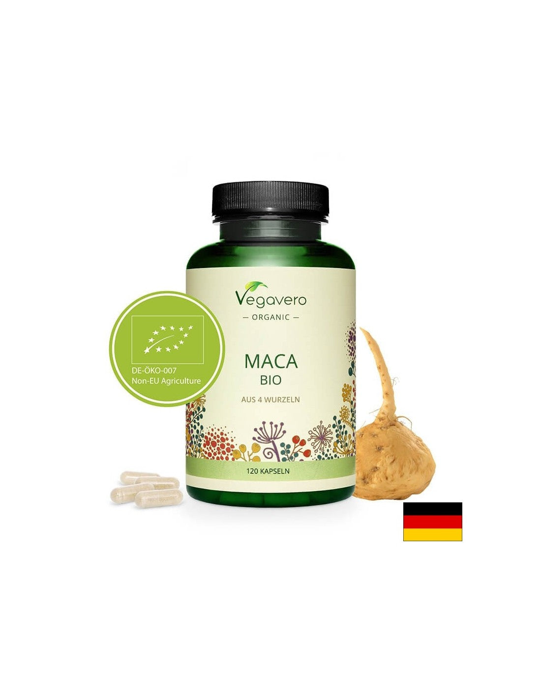 Maca Bio - Maca BIO, 120 <tc>Vegavero</tc> capsules