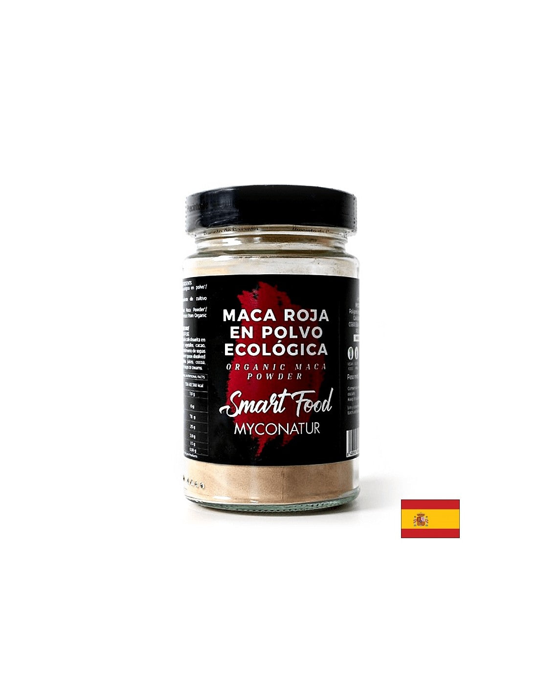 Maca roja en polvo, Bio - Poudre de maca rouge bio, 200 g <tc>Myconatur</tc>