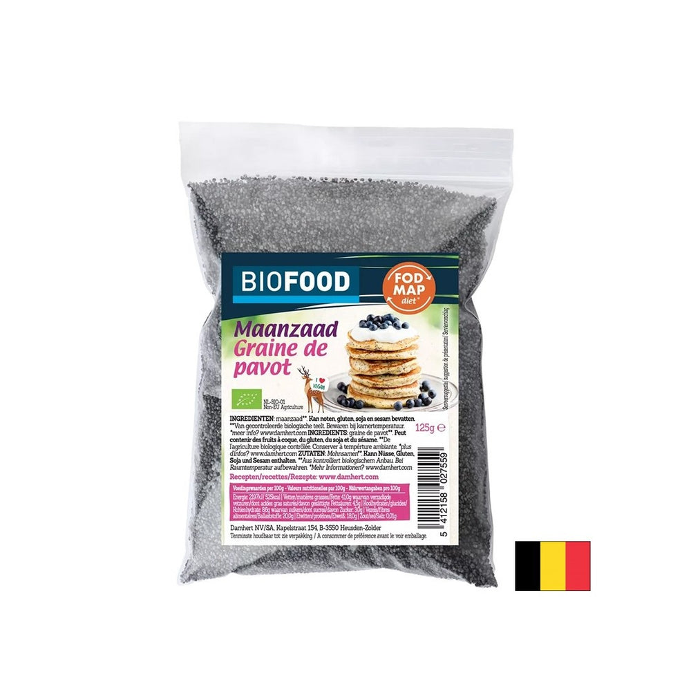 Graines de pavot biologique, 125 g