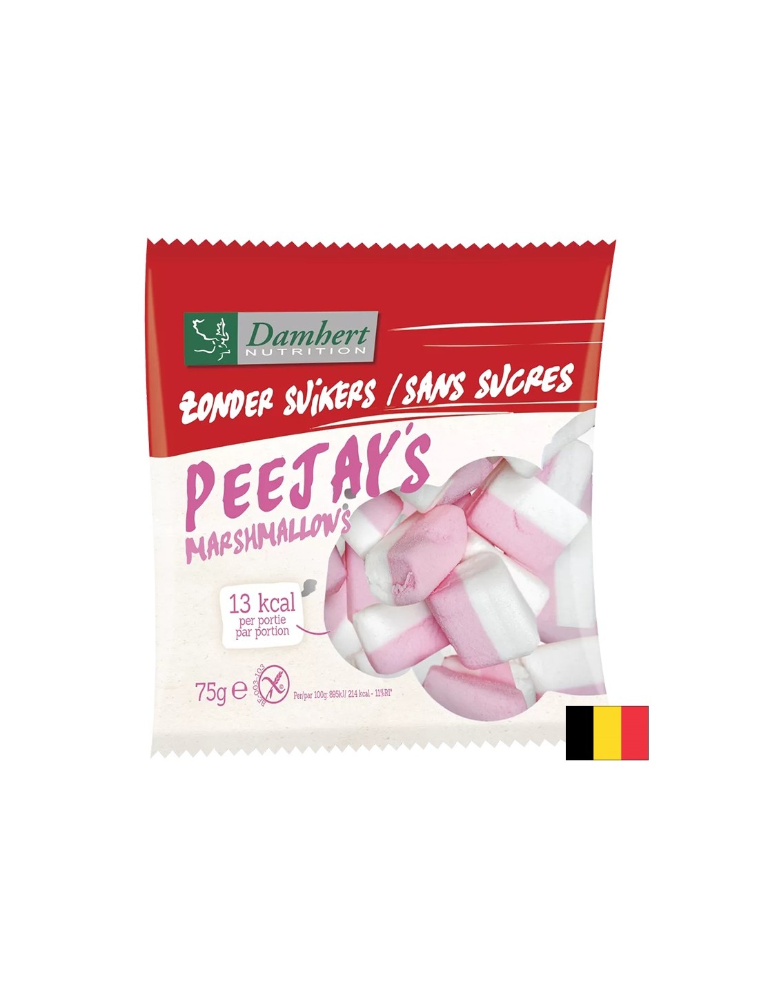 Guimauve (sans sucre), 75 g