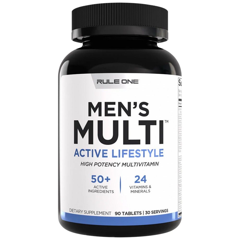 Train pour hommes Multivitamine quotidienne | 50+ ingrédients - 90 comprimés
