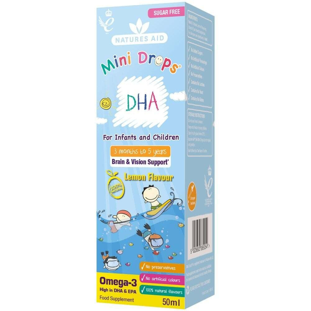 Omega 3 gouttes pour les enfants (enfants oméga-3 mini gouttes) 50 ml naturesaid