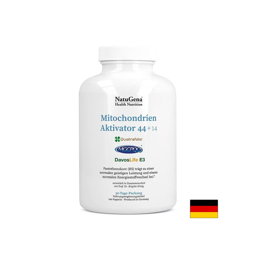 Activateur mitochondrial 44 + 14, 240 capsules