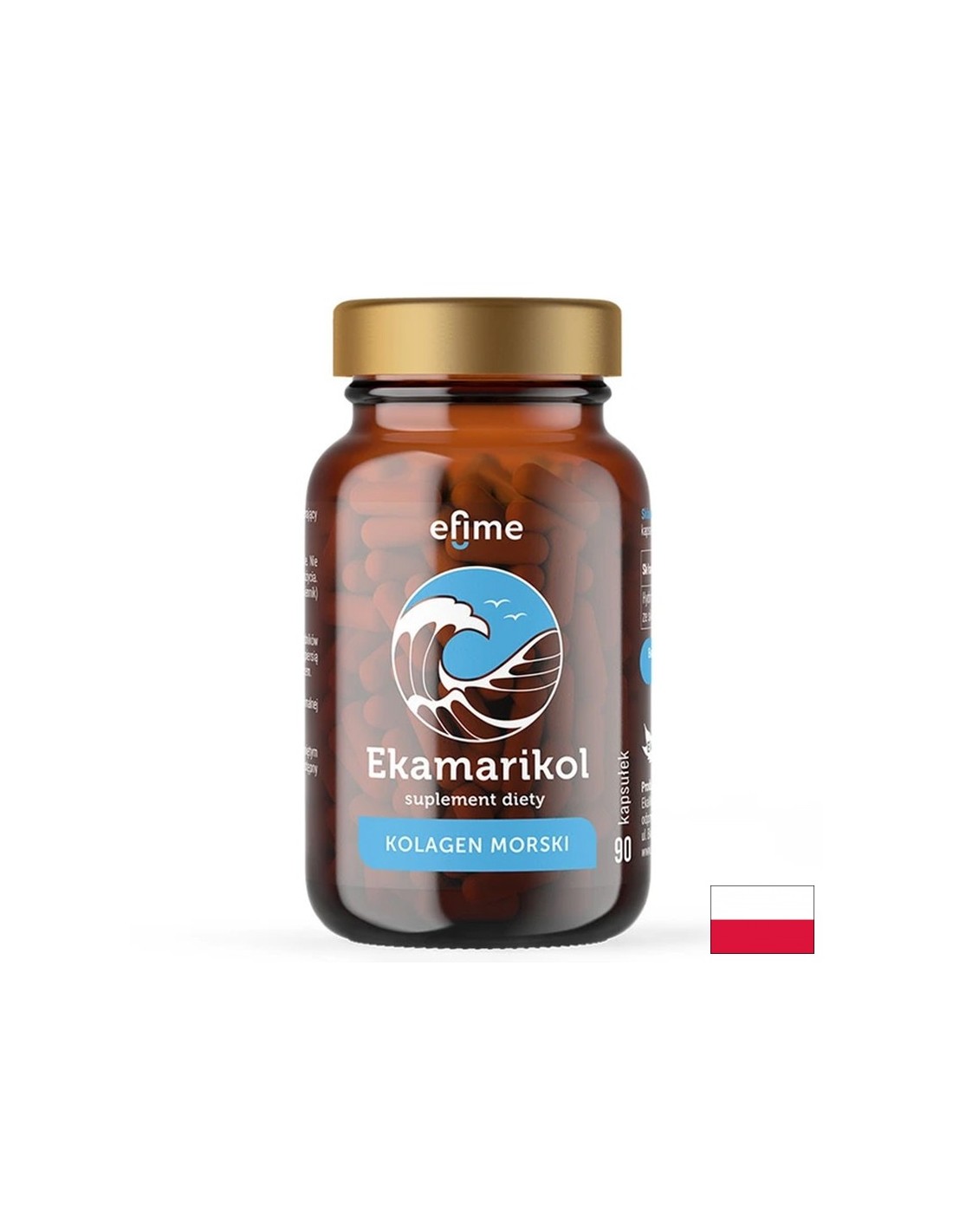 Jeune peau, articulations saines - Collagène marin Efime, 285 mg x 90 capsules