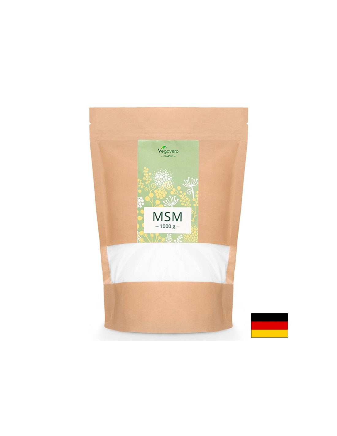 MSM Méthylsulfonylméthane, 1 kg <tc>Vegavero</tc> poudre
