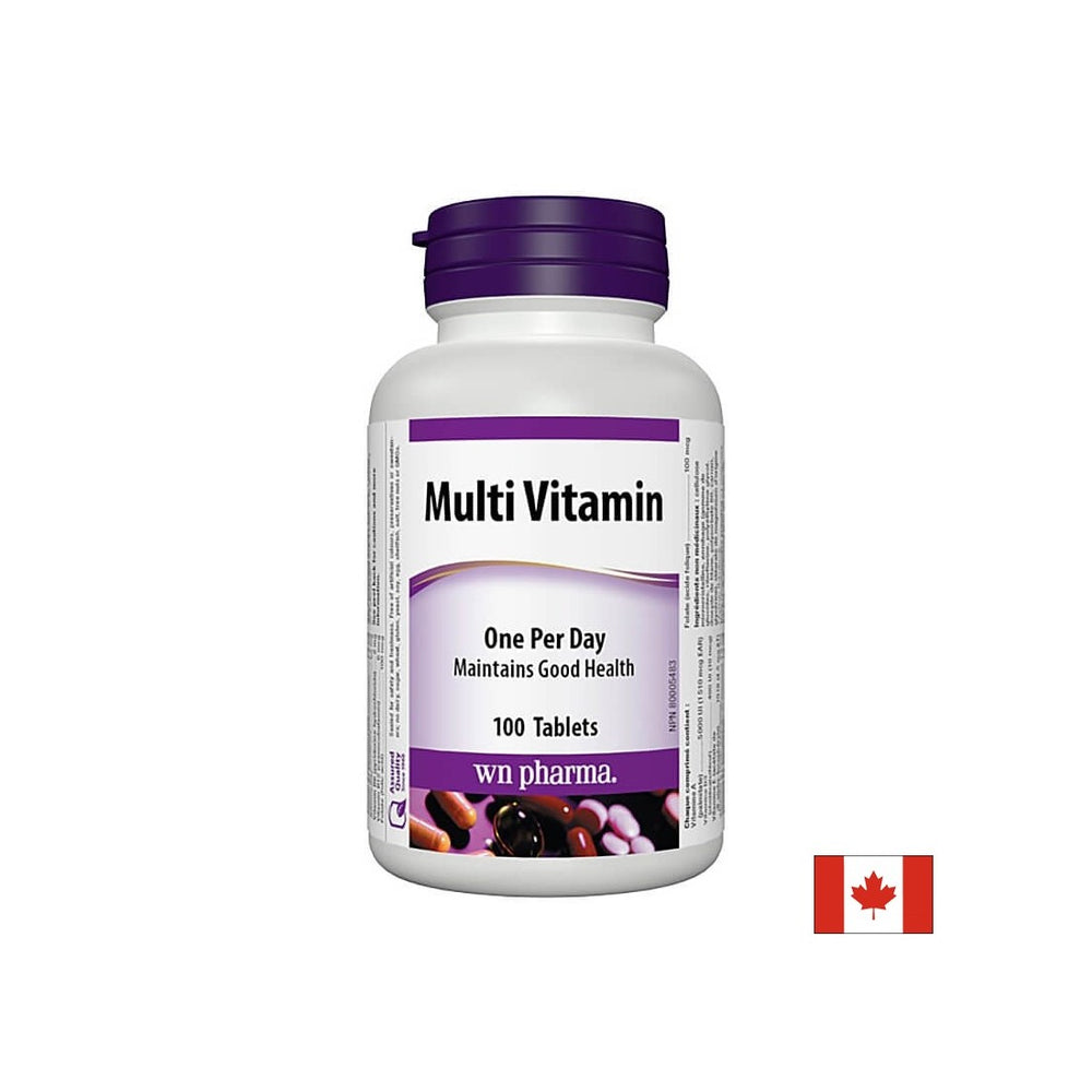 Multivitamines - Multivitamines, 100 comprimés <tc>Webber Naturals</tc>