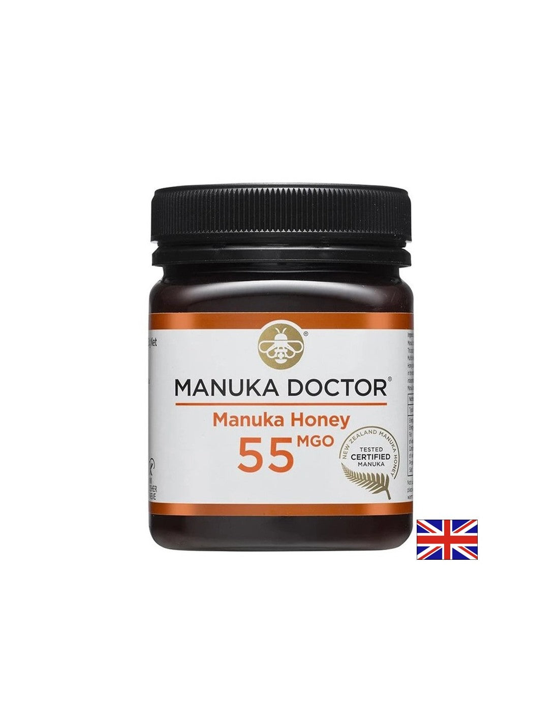Multiflora manuka miel 55 Mgo, 500 g