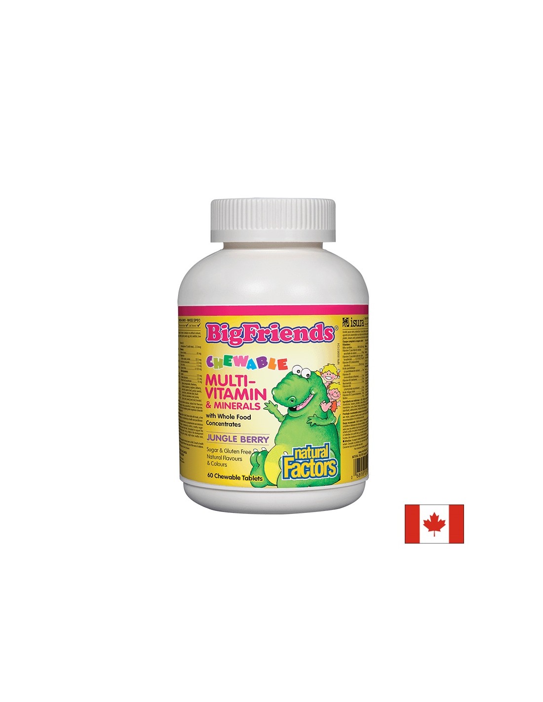 Multivitamine et minéraux/grands amis pour enfants - 60 comprimés à croquer