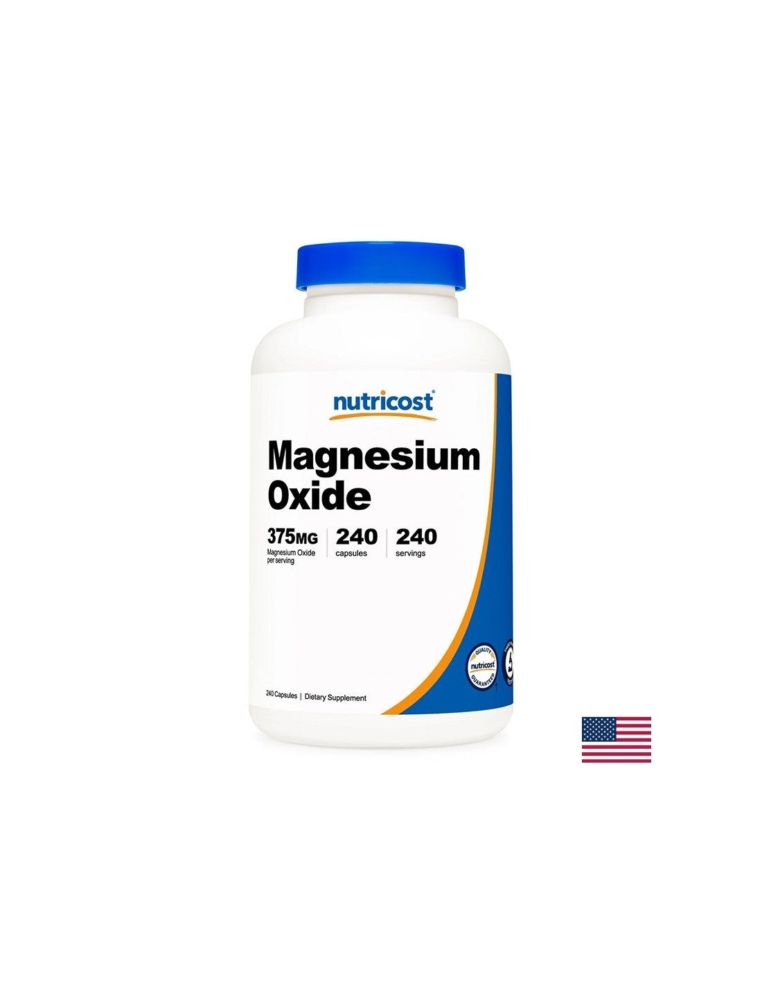 Système musculaire, nerveux et excréteur - oxyde de magnésium, 375 mg x 240 capsules