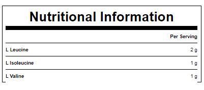 BCAA essentiel 2: 1: 1 aromatisé - 250 grammes