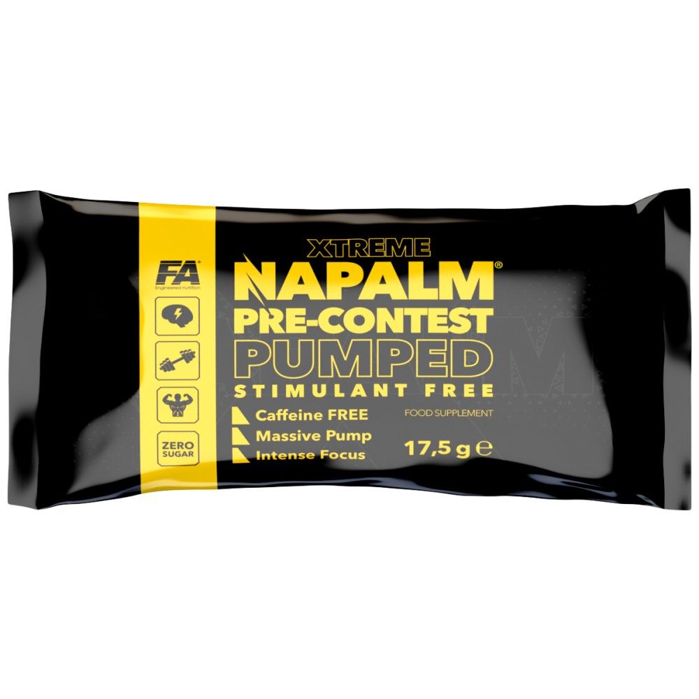 Xtreme napalm pré-conteste/pompé - Stimulant libre - 17,5 grammes