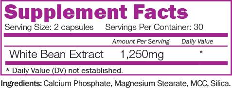 Bloqueur de glucides Max - 60 capsules