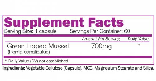 Moule verte lippée - 60 capsules