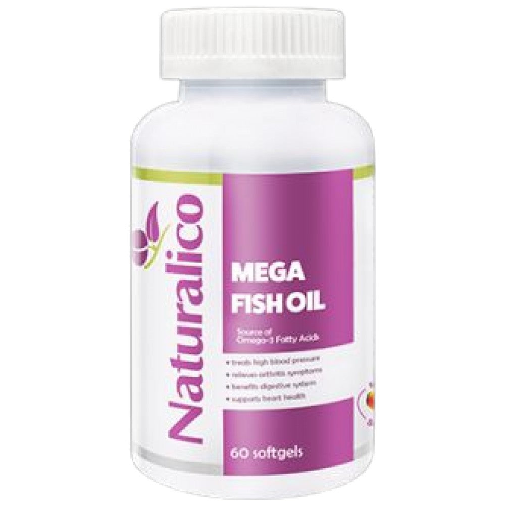 MEGA FISH Huile 60 Capsules de gel