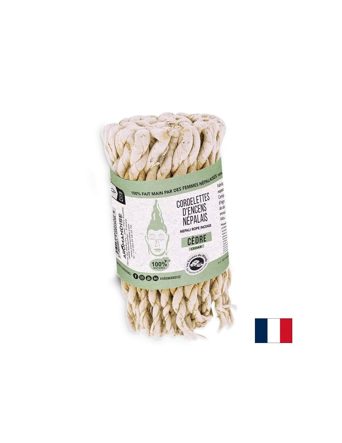 Ropes brûlants népalais - cèdre, 42 pièces