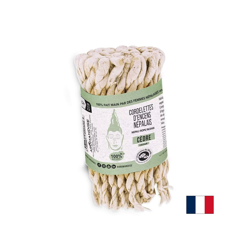 Ropes brûlants népalais - cèdre, 42 pièces